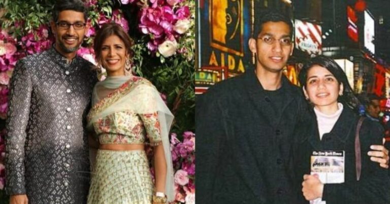 What Is Sundar Pichai Wife Age Meet The Women Who Stood By Him