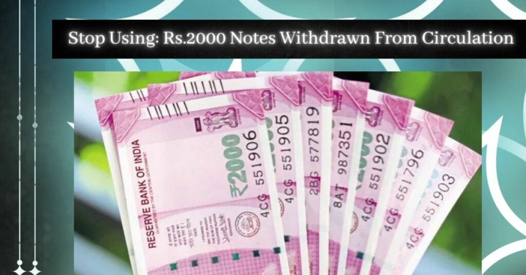 2000 notes withdrawn from circulation