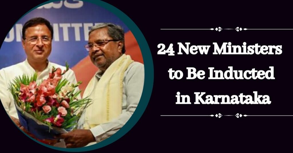 24 New Ministers Inducted in Karnataka