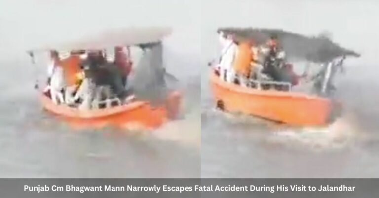 Punjab CM Bhagwant Mann narrowly escapes fatal accident during his visit to Jalandhar