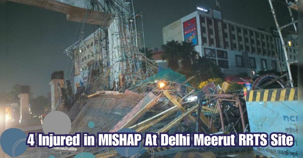 4 Injured at Delhi Meerut RRTS Site