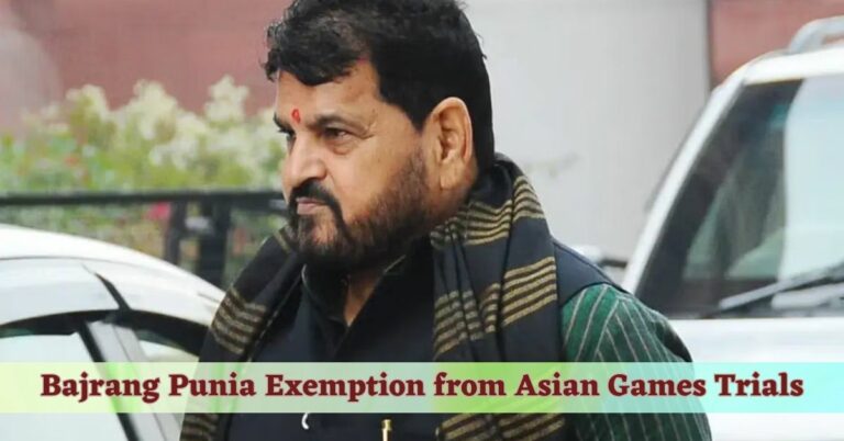 WFI Criticizes Exemption of Bajrang Punia and Vinesh Phogat from Asian Games Trials!!