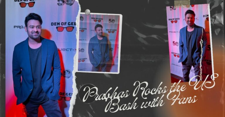 Prabhas Rocks the US Bash with Fans: Project K’s San Diego Comic Debut!!