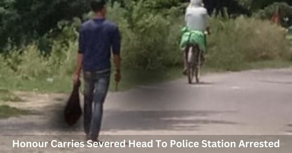 Honour Carries Severed Head To Police Station Arrested