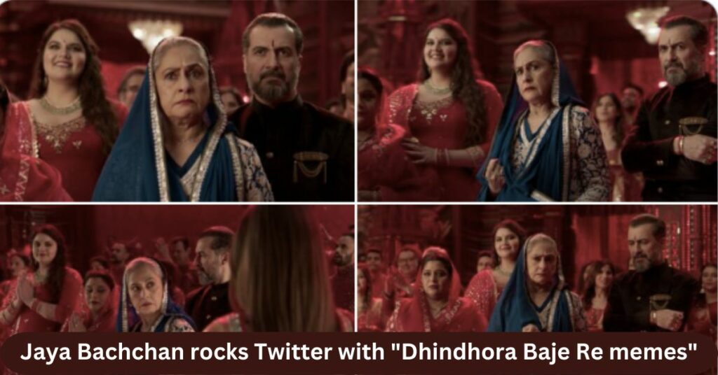 Jaya Bachchan rocks Twitter with Dhindhora Baje Re memes