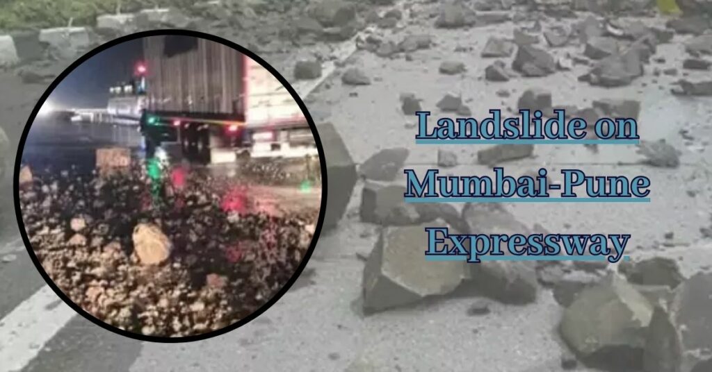 Landslide on Mumbai-Pune Expressway