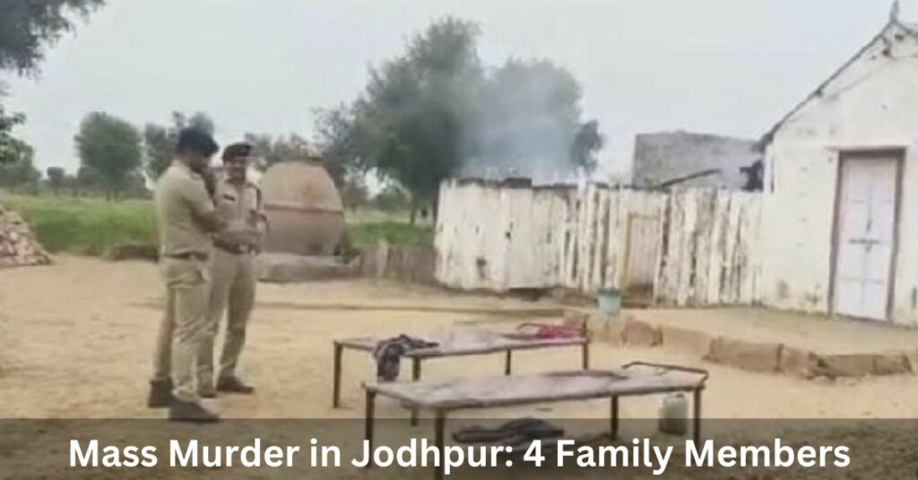 Mass Murder in Jodhpur 4 Family Members