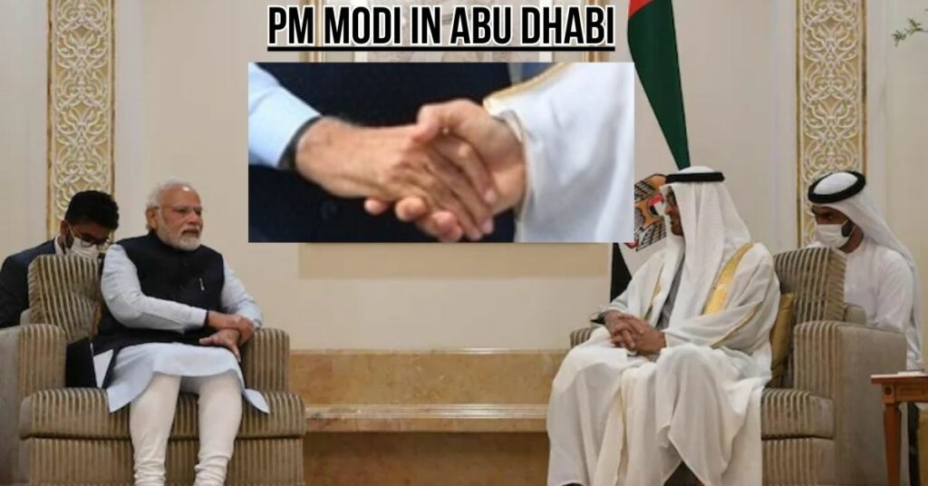 PM Modi in Abu Dhabi