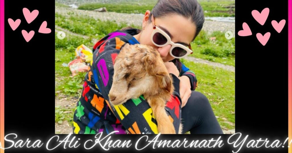 Sara Ali Khan Amarnath Yatra