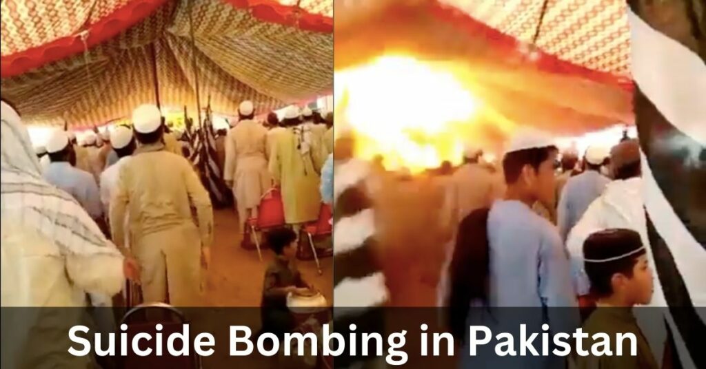 Suicide Bombing in Pakistan Disturbing Footage Emerges of Attack on JUI-F Members in Bajaur