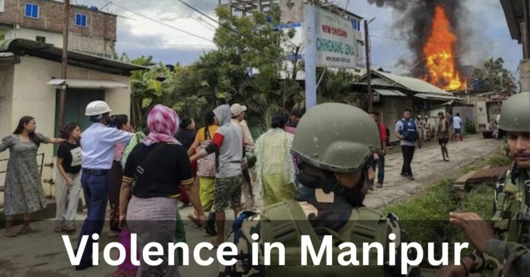 Violence in Manipur: a Mob Sets Fire to Two Vehicles and There Are Allegations of Gunfire