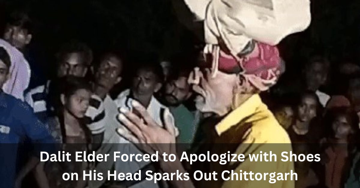 Dalit Elder Forced to Apologize with Shoes on His Head Sparks Out Chittorgarh