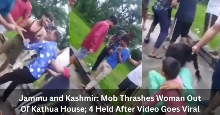Jammu and Kashmir: Mob Thrashes Woman Out Of Kathua House; 4 Held After Video Goes Viral!!