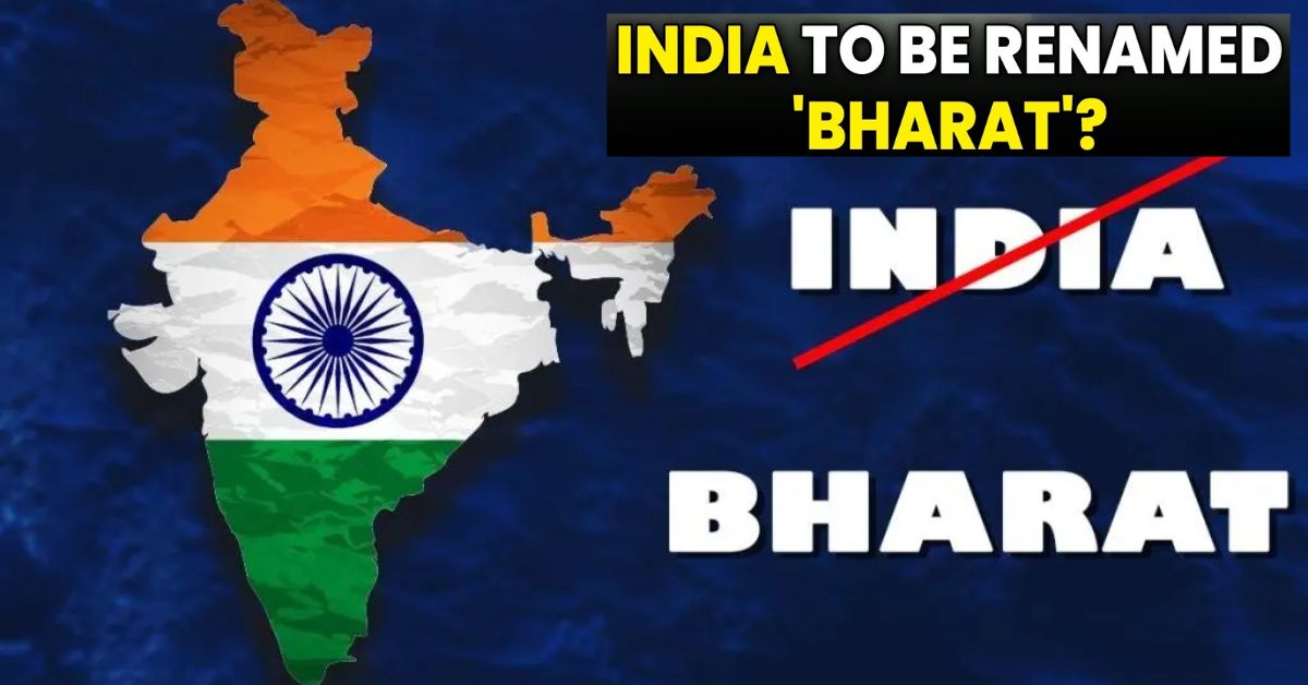 is india being renamed bharat