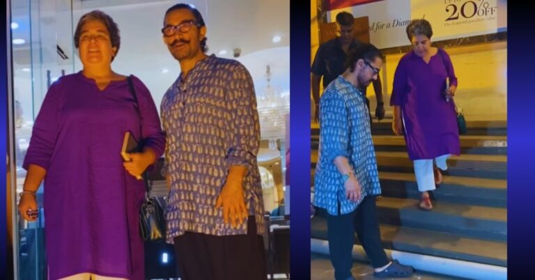 Aamir Khan and Reena Dutta’s Heartwarming Reunion: A Rare Appearance Together in Mumbai!!