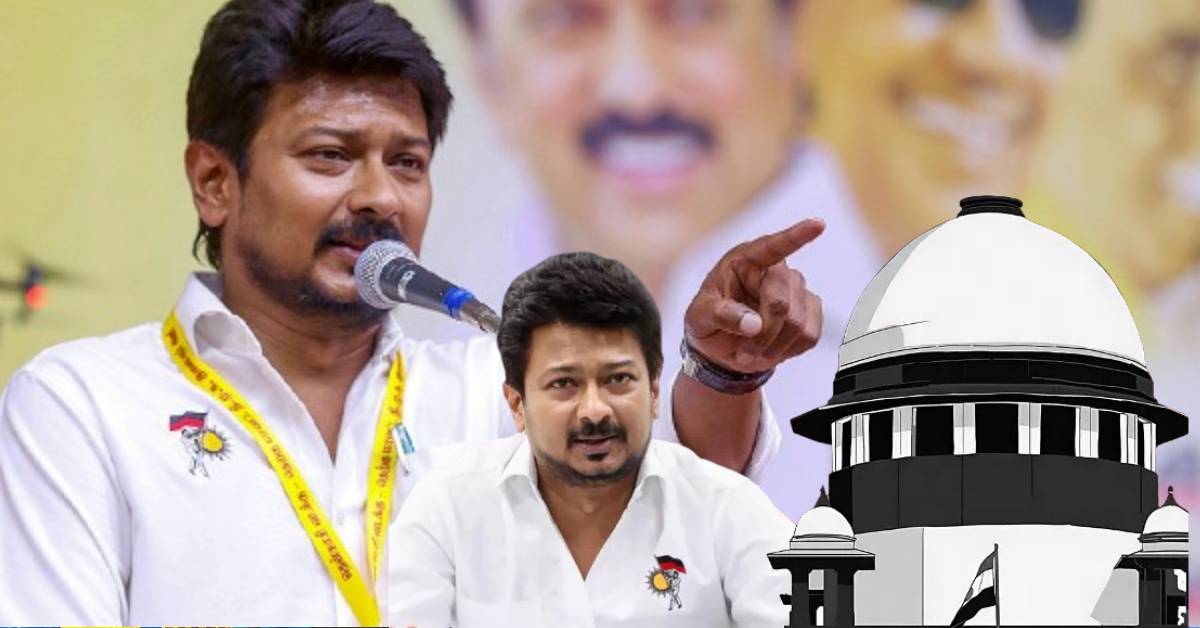 SC notice to Udhayanidhi