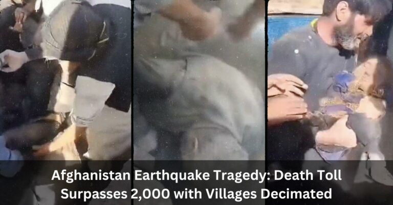 Afghanistan Earthquake Tragedy: Death Toll Surpasses 2,000 with Villages Decimated