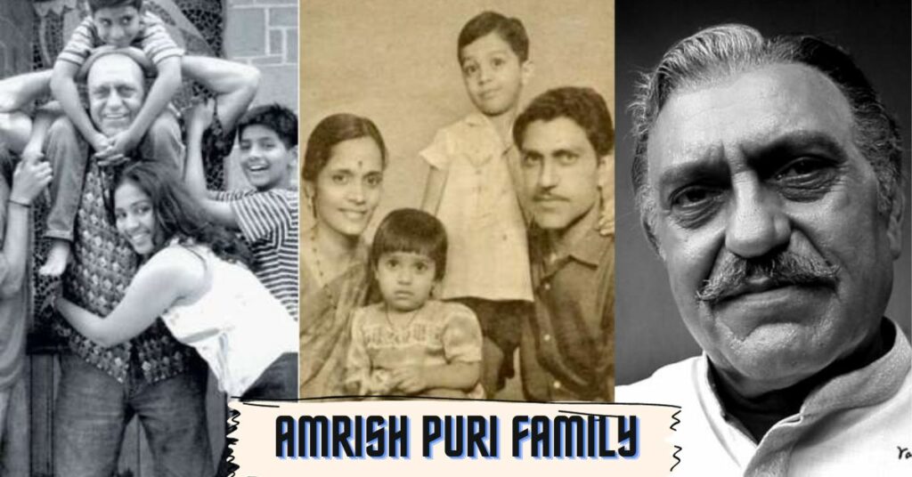 Amrish Puri Family