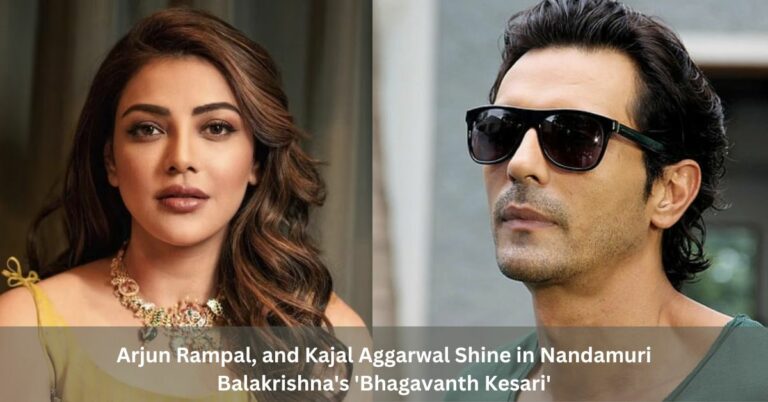 First Look: Arjun Rampal, Kajal Aggarwal Shine in Nandamuri Balakrishna’s ‘Bhagavanth Kesari’