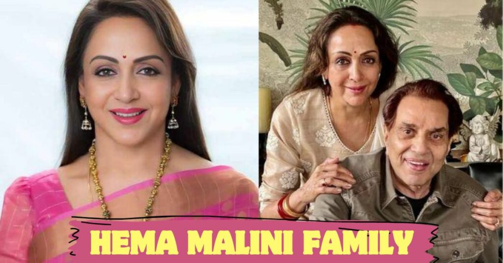 Hema Malini Family