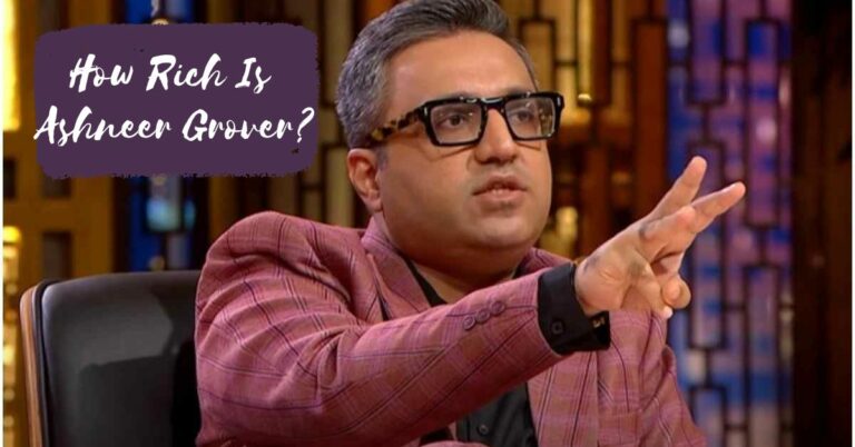 How Rich Is Ashneer Grover? Exploring The Financial Journey Of Fintech Entrepreneur?