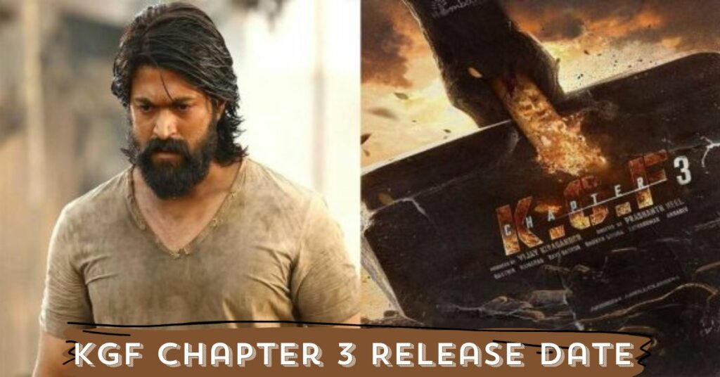 KGF Chapter 3 Release Date