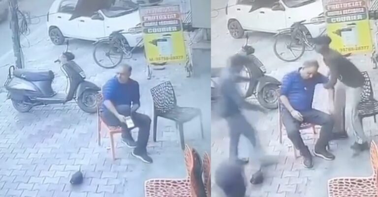 Shocking Video: Bathinda Kulcha Shop Owner Murdered in Daylight; Ex-Deputy CM Badal Warns of Rising Fear in Trading Community