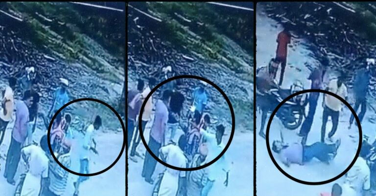 Video of shooting of wood businessman in Madiyahu, Jaunpur captured in CCTV camera.