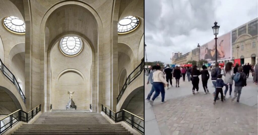 During a State of High Alert in France, the World-famous Louvre Museum Was Evacuated Due to a Bomb Threat