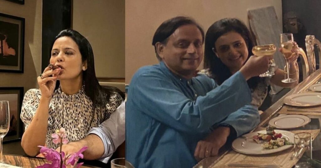 Mahua Moitra Reacts to Viral Photos with Shashi Tharoor: A Deep Dive!