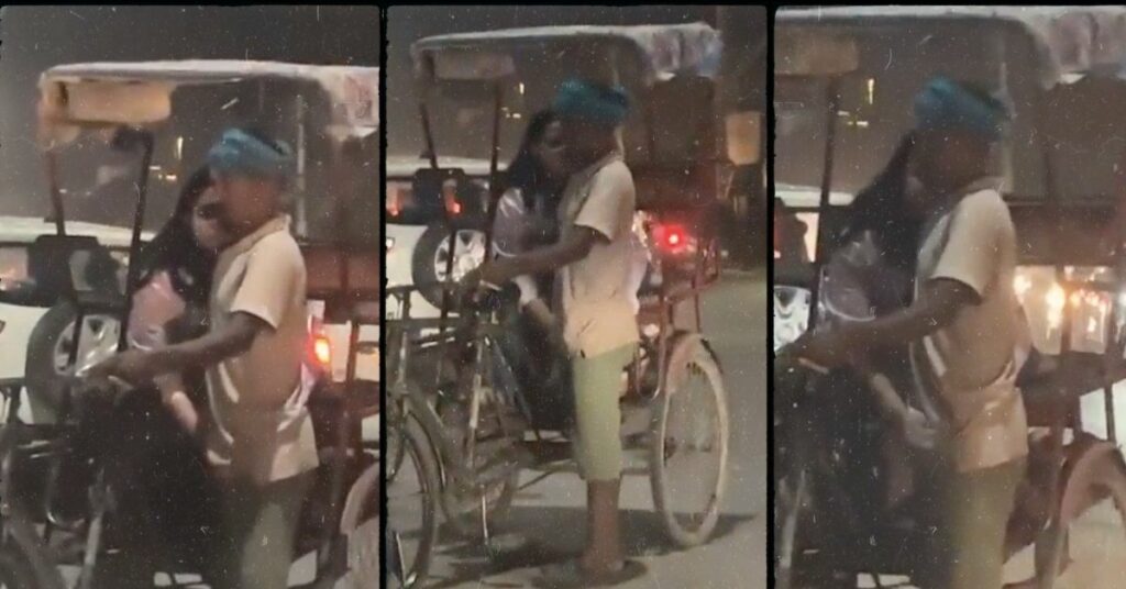 Delhi Woman Sexually Harasses Rickshaw Puller; Cityzien Disgusting Video Goes Viral!