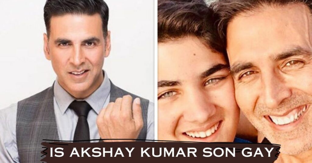 Is Akshay Kumar Son Gay?