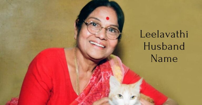 What Is Leelavathi Husband Name? A Spotlight On Her Personal Life!!