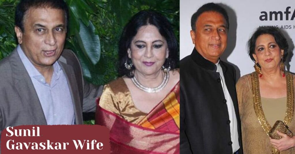 Sunil Gavaskar Wife