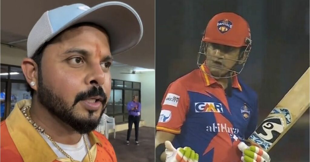 The Heated Exchange: Sreesanth Accuses Gautam Gambhir