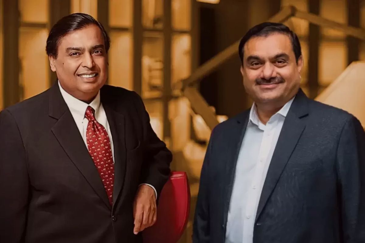 Gautam Adani And Mukesh Ambani 