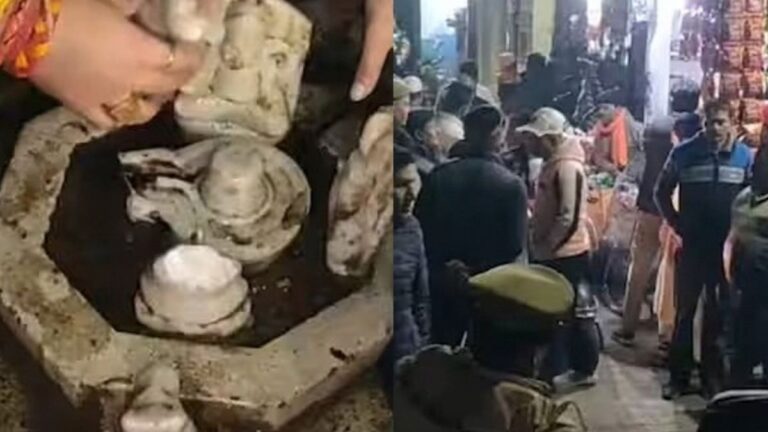 100-Year-old abandoned Temple found in Aligarh, Hindu community cleans and revives It
