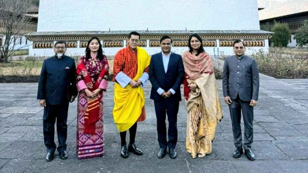 Assam CM Meets Bhutan’s King to Strengthen Bilateral Ties