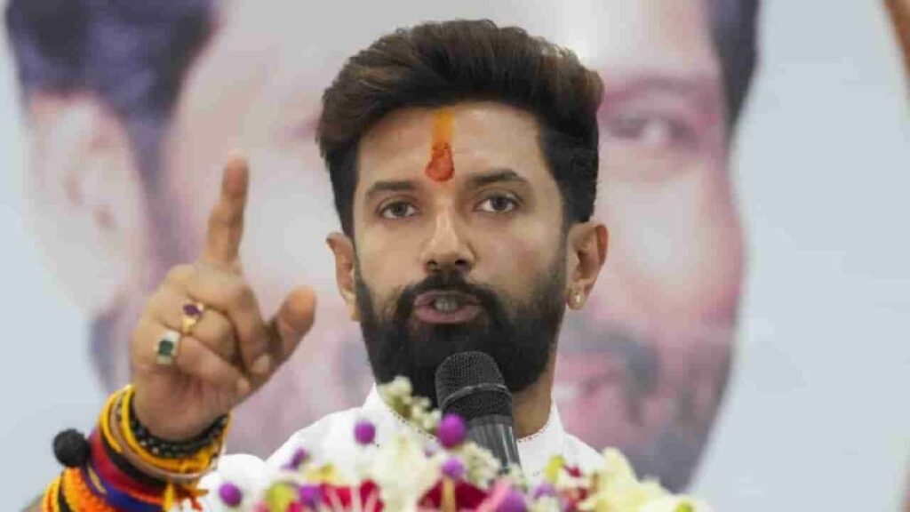 Chirag Paswan slams congress