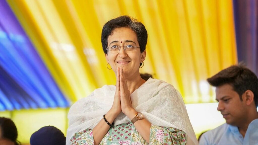 Delhi CM Atishi