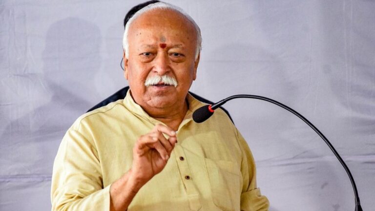 Mohan Bhagwat speaks out against temple-mosque disputes in India