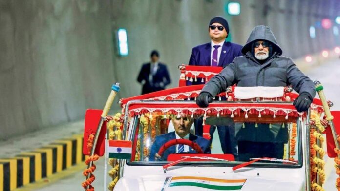 PM Modi inaugurates strategic Z-Morh Tunnel