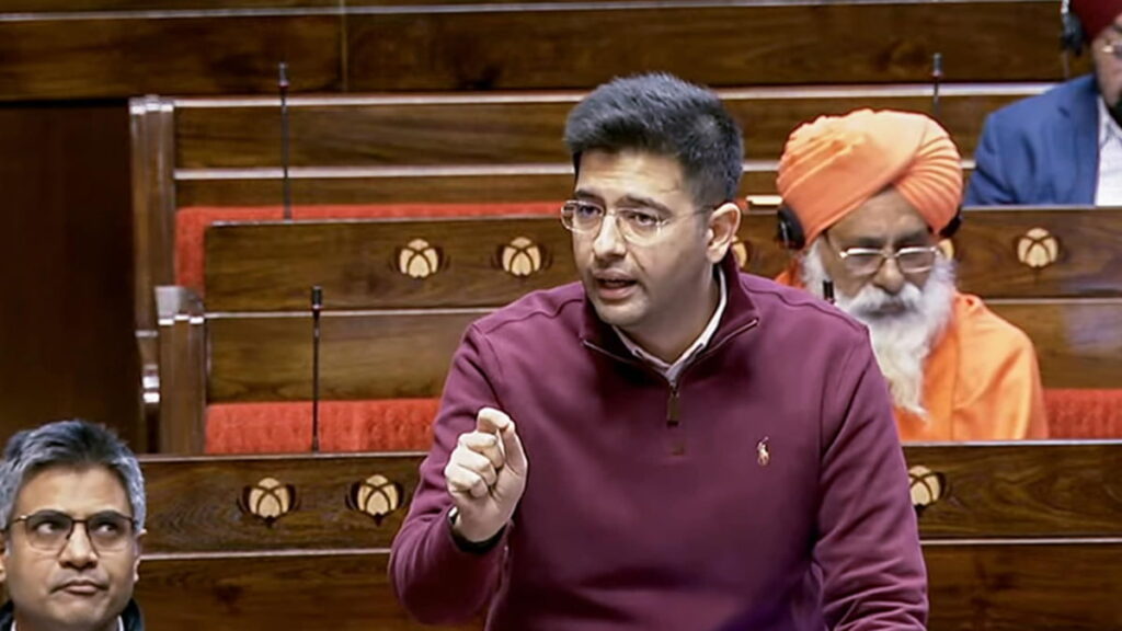 Raghav Chadha Raises Data Rollover Issue in Parliament